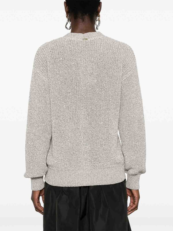 The Best Shops HERNO: Cárdigans - Cárdigan - Marrón Topo