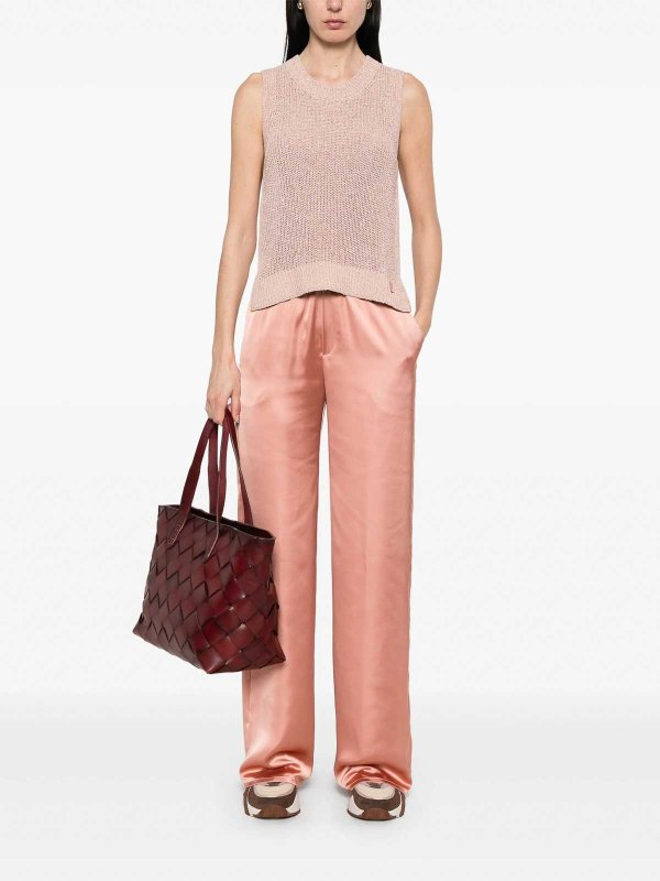 HERNO: Pantalones casual online - Pantalón Casual - Rosado Oscuro