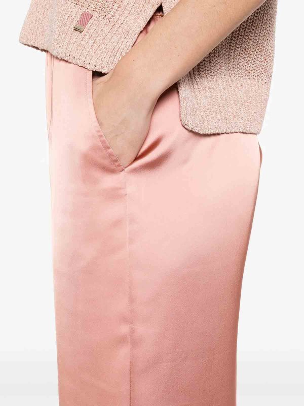 The Best Shops HERNO: Pantalones casual - Pantalón Casual - Rosado Oscuro