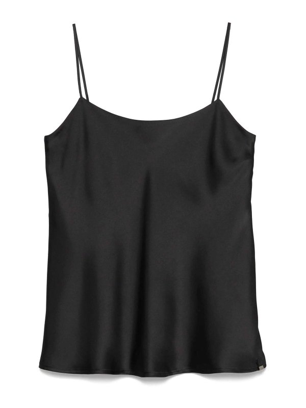 HERNO: Blusas - Blusa - Negro