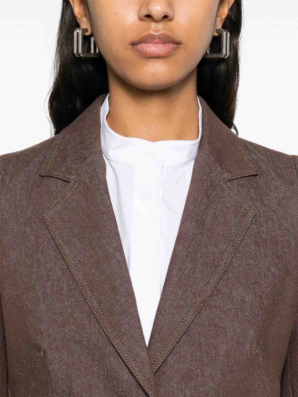 Max Mara Blazer - Grey - Women | 2511041023600002C | thebs.com