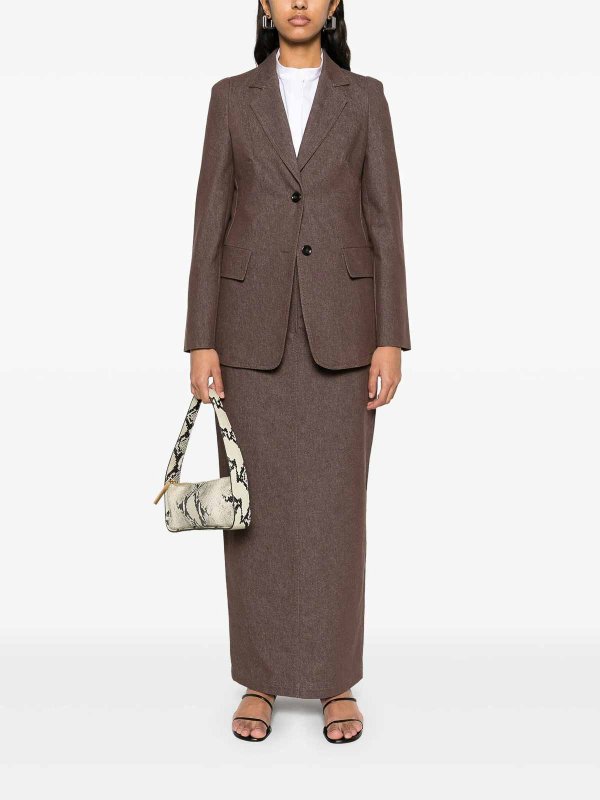 Max Mara Blazer - Grey - Women | 2511041023600002C | thebs.com