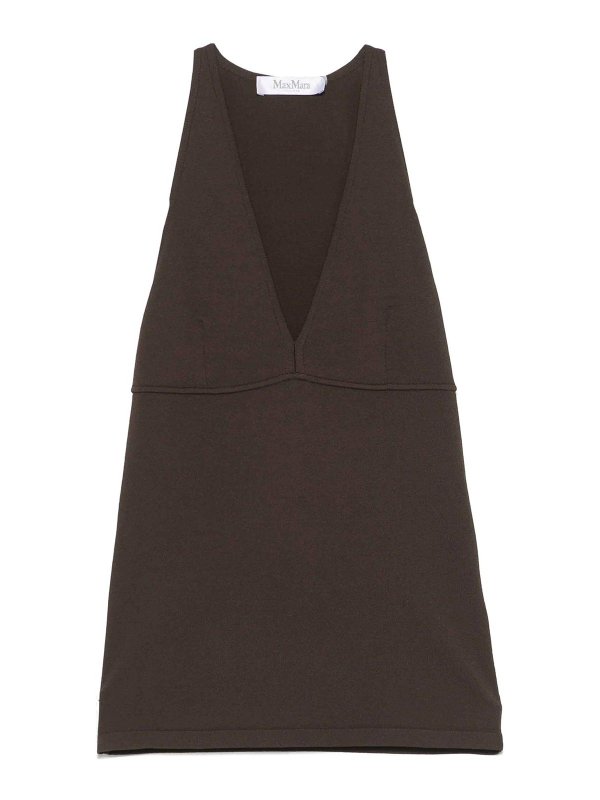 Max Mara: Tops und Tank Tops - Top - Weiß