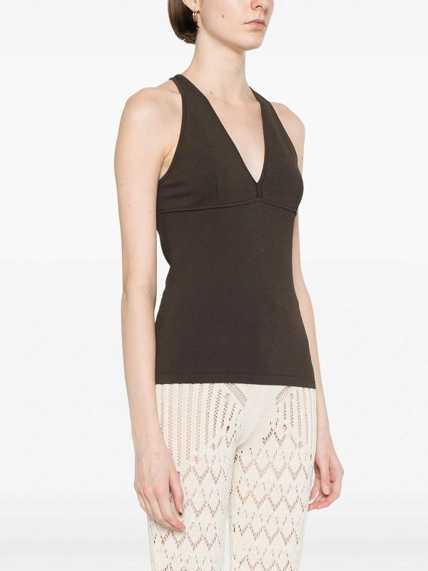Max Mara: Tops und Tank Tops online - Top - Weiß