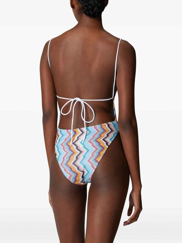 The Best Shops MISSONI: Maillots une pièce  - Maillot De Bain - Bleu