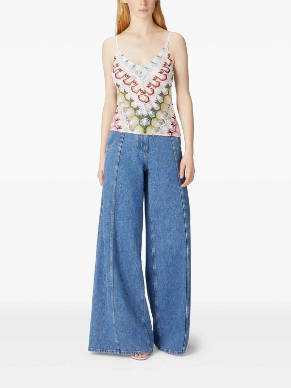 MISSONI: Tops und Tank Tops online - Top - Blau