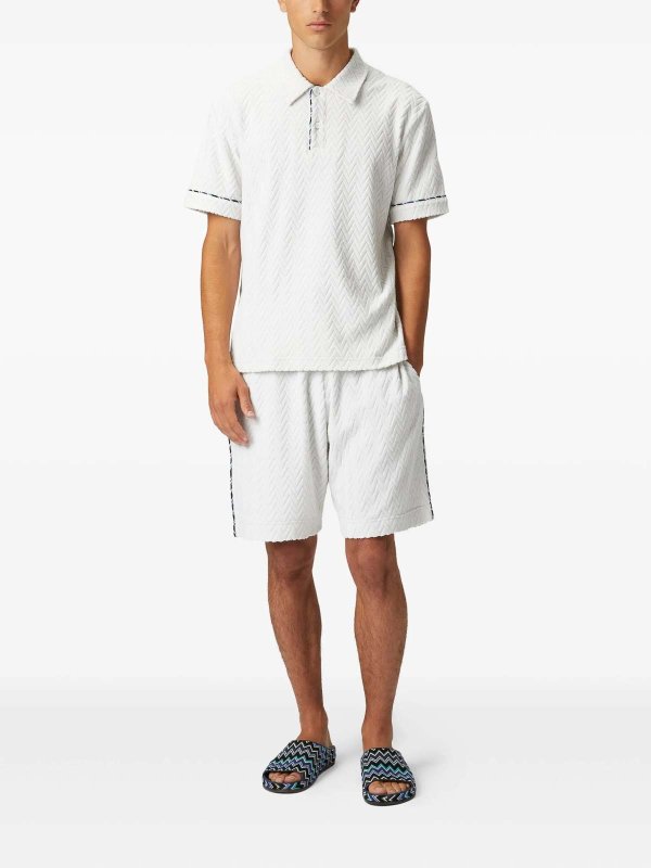 MISSONI: トラウザーショーツ online - ショートパンツ - 白