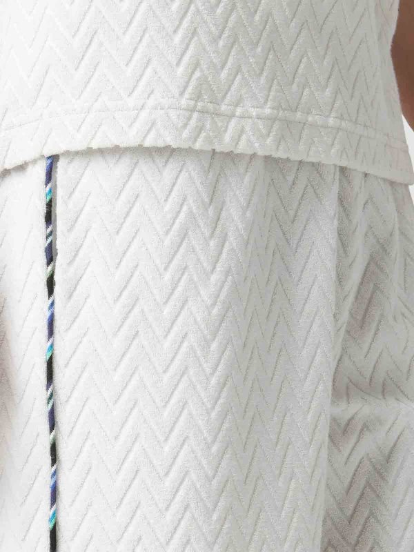 The Best Shops MISSONI: トラウザーショーツ - ショートパンツ - 白