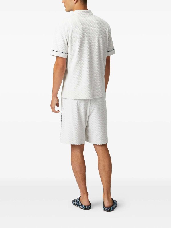 ショートパンツ - 白 shop online: MISSONI