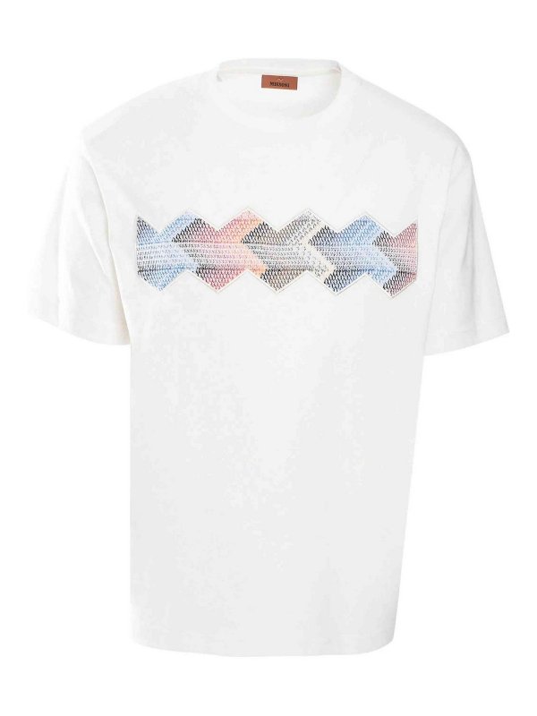 MISSONI: Camisetas - Camiseta - Blanco