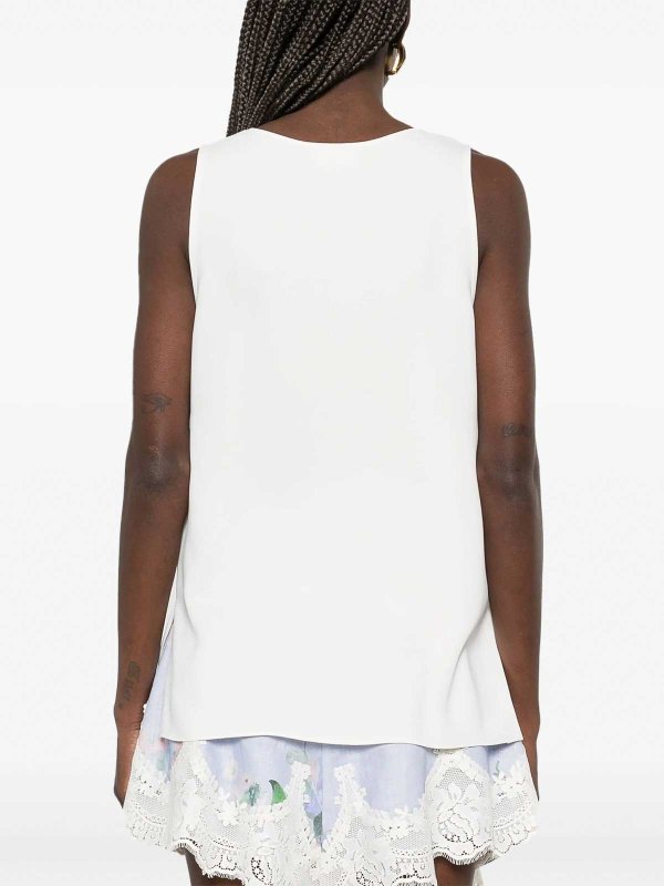 The Best Shops P.A.R.O.S.H.: Tops und Tank Tops - Top - Weiß