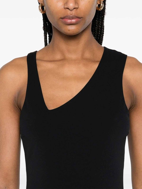 PATRIZIA PEPE: ニーレングスドレス online - 膝丈ドレス - 黒