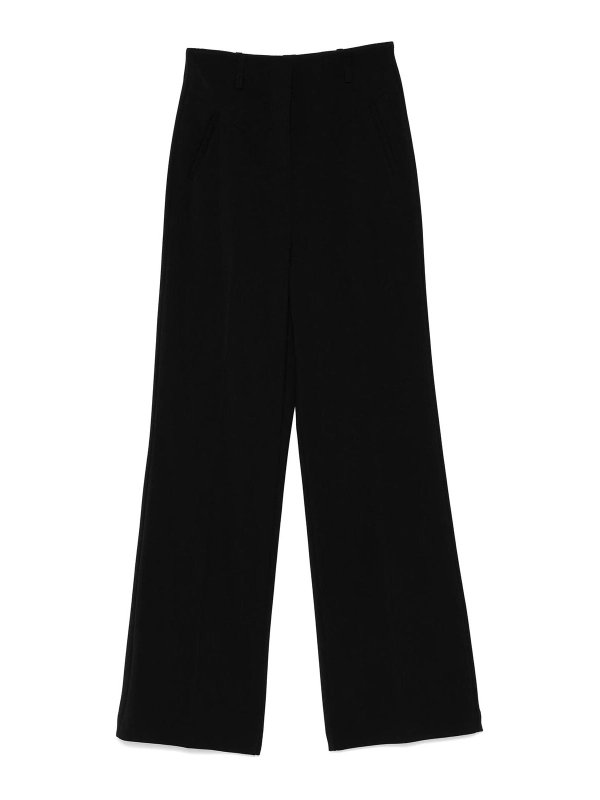 PATRIZIA PEPE: カジュアルトラウザー - カジュアルパンツ - 黒