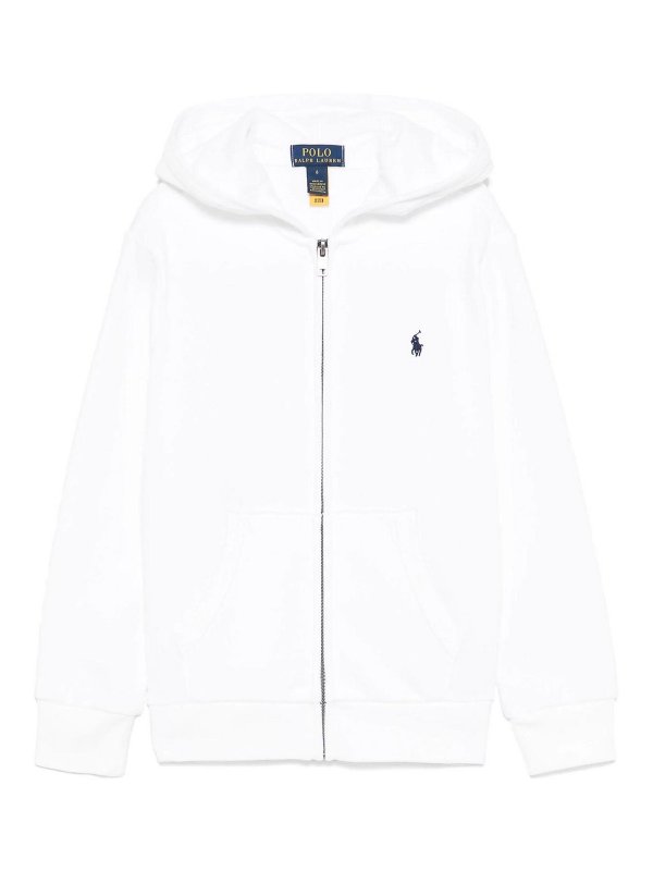 RALPH LAUREN: Sudaderas y suéteres - Sudadera - Blanco