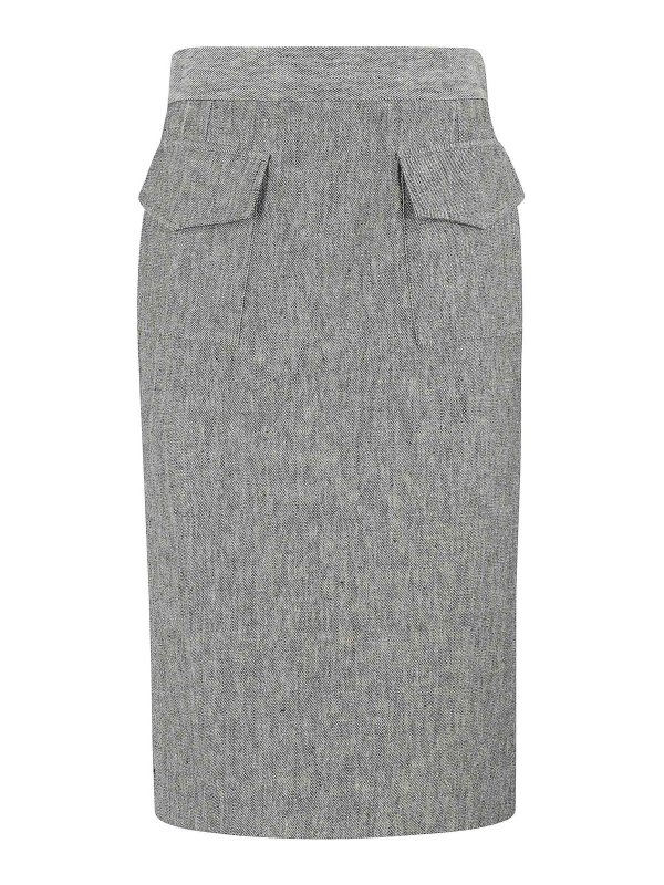 Semicouture: gonne al ginocchio  e longuette - Luna