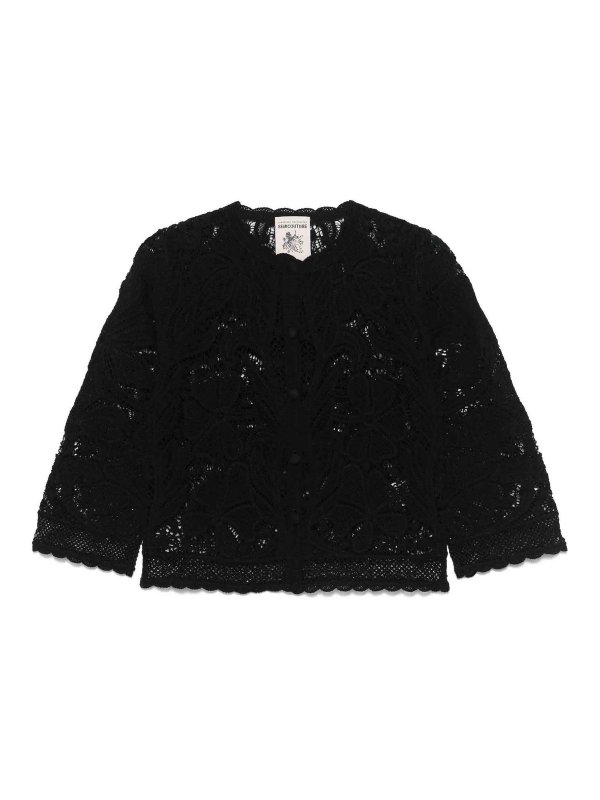 Semicouture: カーディガン - カーディガン - 黒