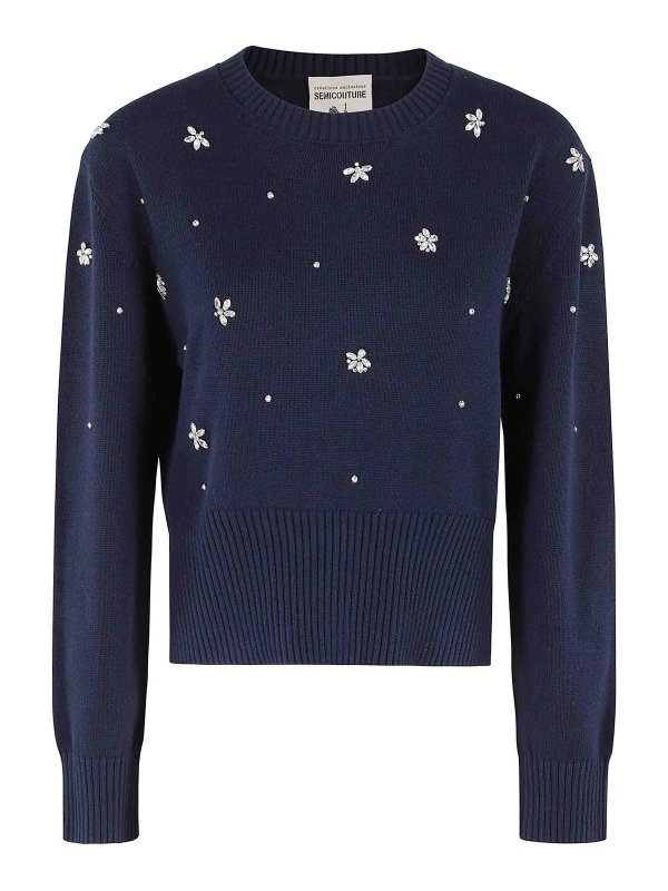 Semicouture: カーディガン - カーディガン - ブルー