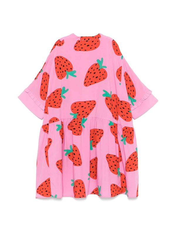 Stella McCartney Kids: Knielange Kleider online - Knielanges Kleid - Rosa