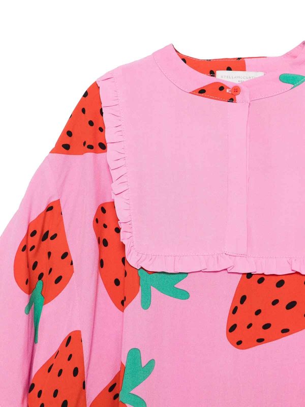 The Best Shops Stella McCartney Kids: Knielange Kleider - Knielanges Kleid - Rosa