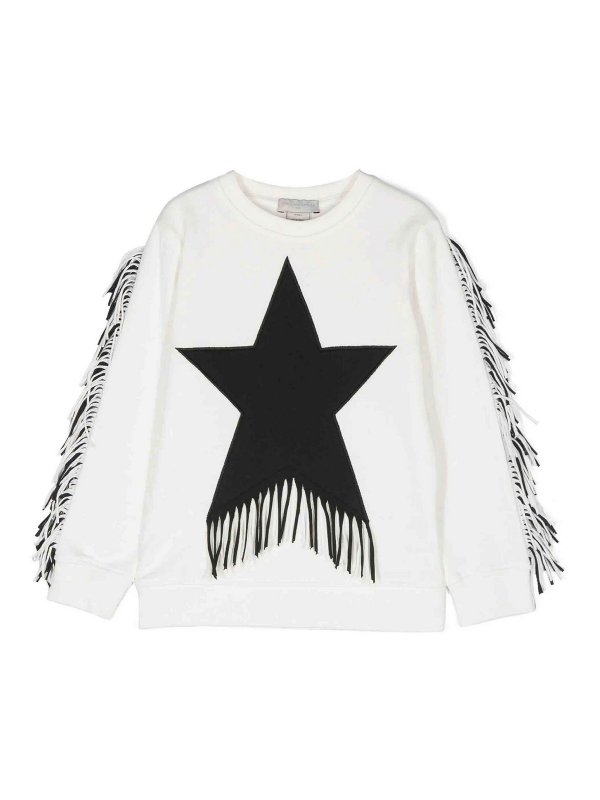 Stella McCartney Kids: Sweatshirts und Pullover - Sweatshirt - Weiß