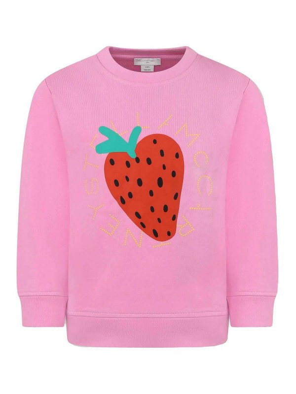 Stella McCartney Kids: Sudaderas y suéteres - Sudadera - Rosado