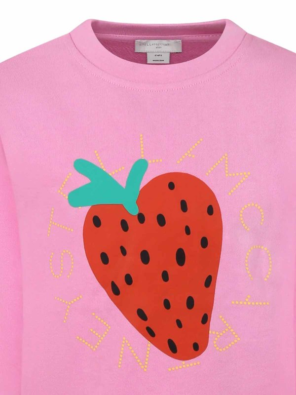 Stella McCartney Kids: Sudaderas y suéteres online - Sudadera - Rosado