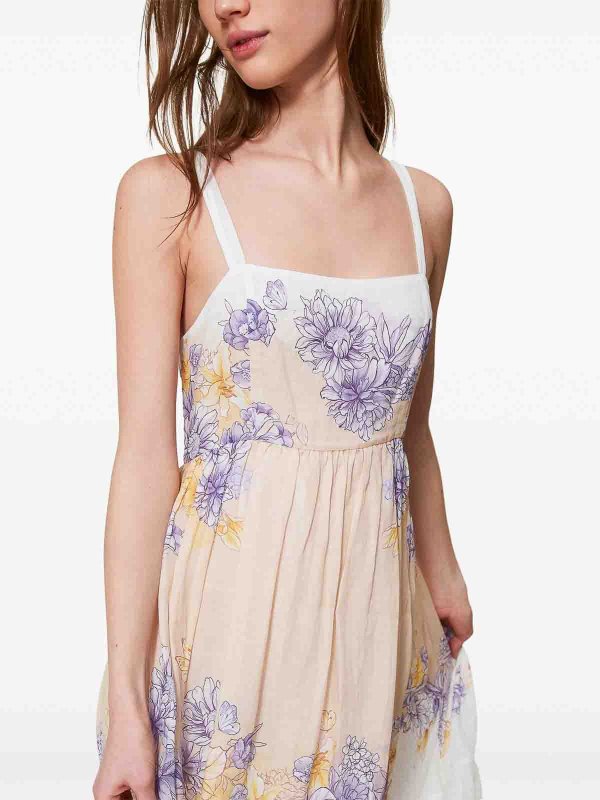 The Best Shops TWINSET: ニーレングスドレス - 膝丈ドレス - イエロー