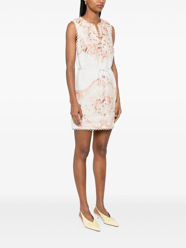 膝丈ドレス - ライトレッド shop online: TWINSET