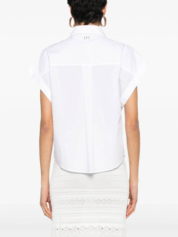 The Best Shops TWINSET: Hemden - Hemd - Weiß