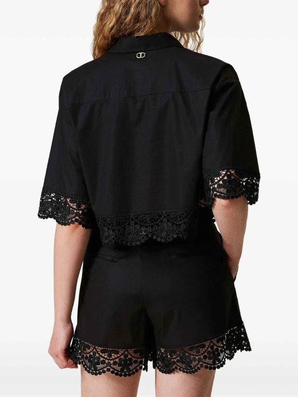 ショートパンツ - 黒 shop online: TWINSET