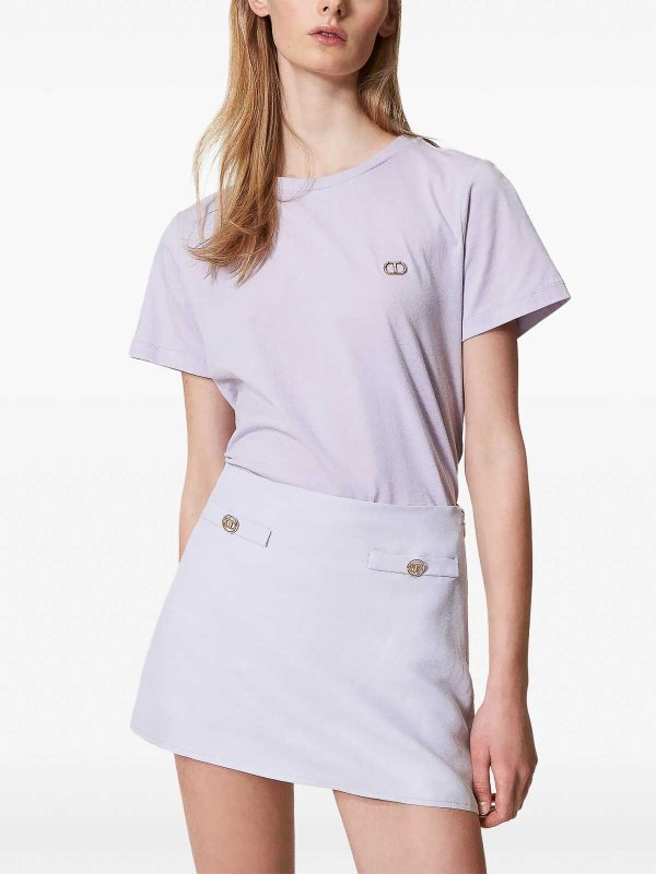 TWINSET: Camisetas online - Camiseta - Púrpura Claro