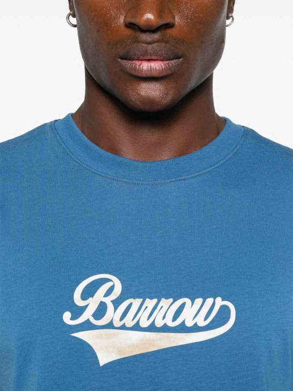 The Best Shops BARROW: T-shirts - T-Shirt - Blau