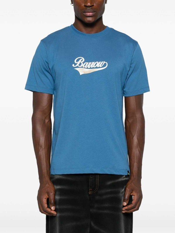 The Best Shops BARROW: T-Shirt - Blau