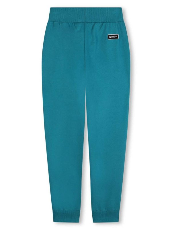DKNY: Pantalones deportivos online - Pantalones Deportivos - Azul Claro