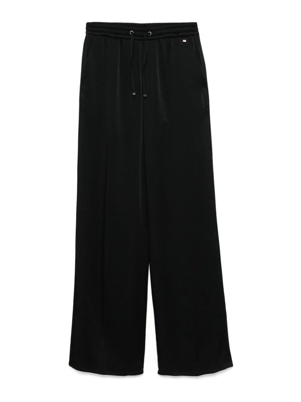 HERNO: Pantalones casual - Pantalón Casual - Negro