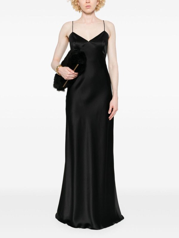 Max Mara: ニーレングスドレス online - 膝丈ドレス - グレー