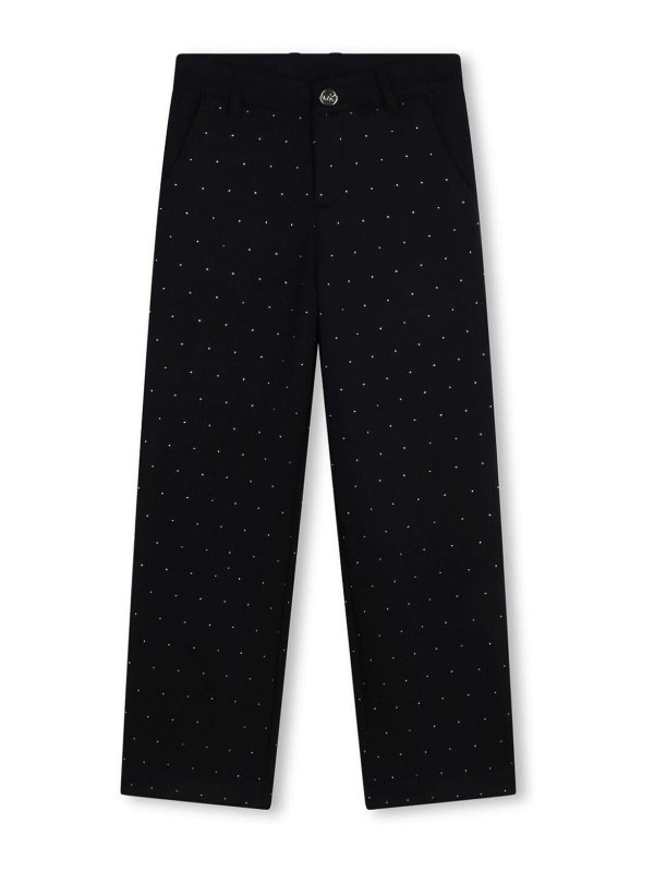 MICHAEL KORS: Pantalons casual - Pantalons Décontractés - Noir