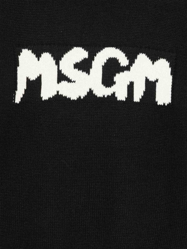 M.S.G.M. KIDS: Pull col rond online - Pull Col Rond - Noir