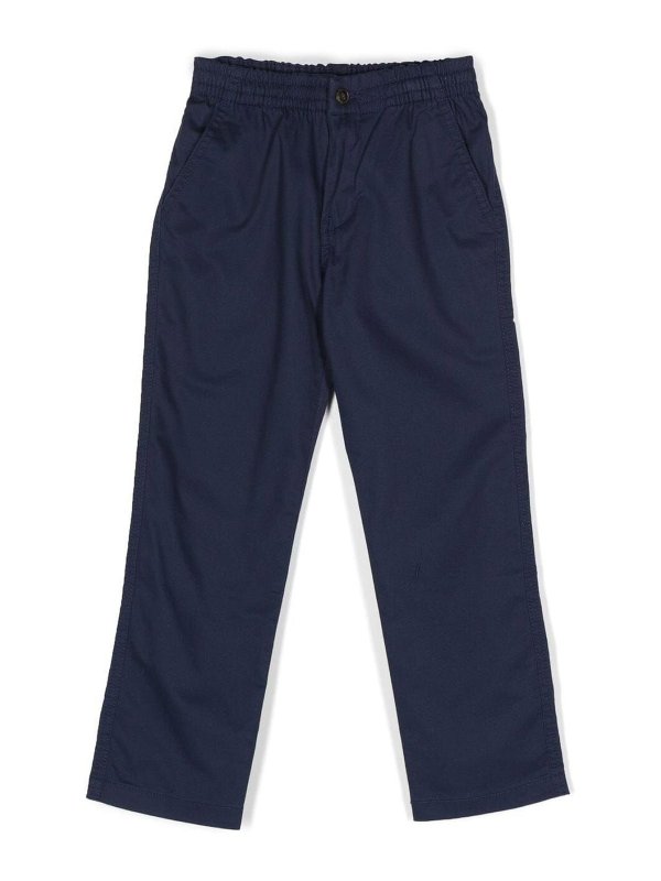 RALPH LAUREN: Pantalons casual - Pantalons Décontractés - Bleu Foncé