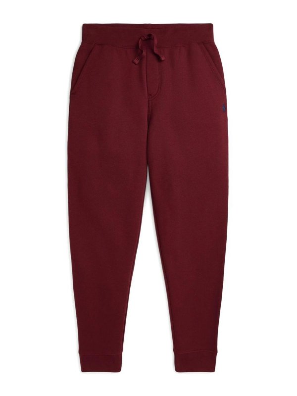 RALPH LAUREN: Pantalons casual - Pantalons Décontractés - Bordeaux