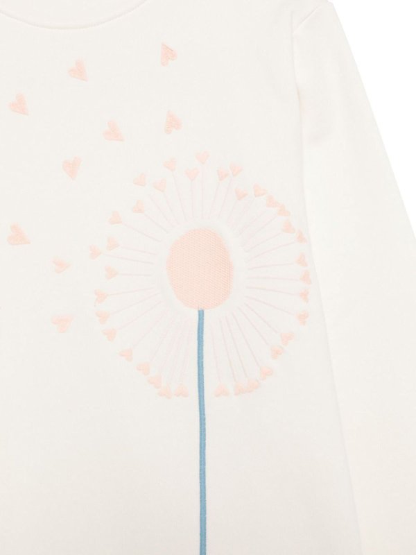 The Best Shops Stella McCartney Kids: Sweatshirts & Pulls - Sweat-Shirts - Blanc