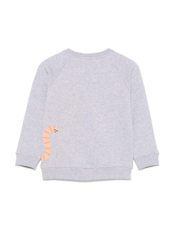 The Best Shops Stella McCartney Kids: Sweatshirts und Pullover - Sweatshirt - Hellgrau