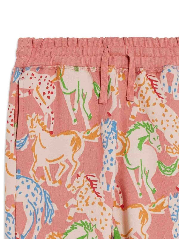 The Best Shops Stella McCartney Kids: Pantalones deportivos - Pantalones Deportivos - Fucsia