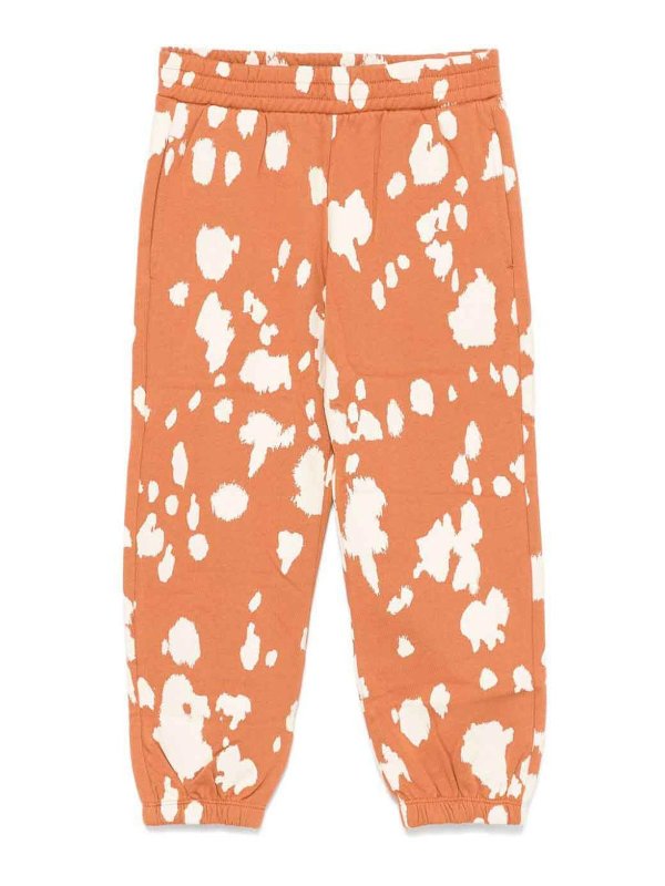 Stella McCartney Kids: Pantalones deportivos - Pantalones Deportivos - Naranja