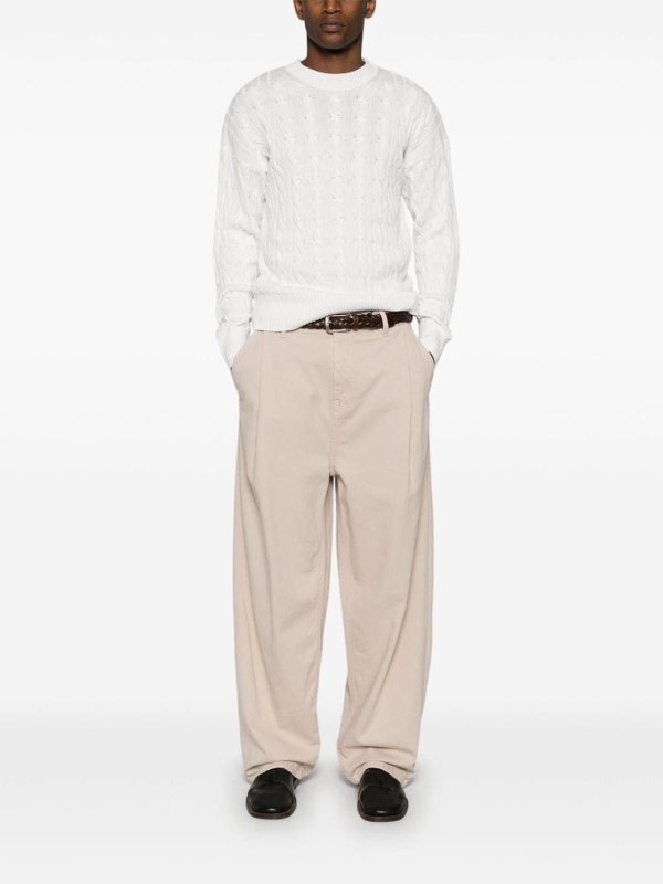 スウェットシャツ/セーター - 白 shop online: ASPESI