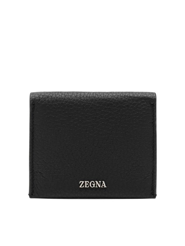 ZEGNA: 財布＆ポーチ - 財布 - 黒