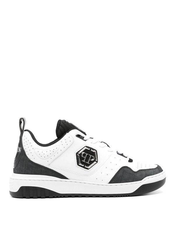 PHILIPP PLEIN: Chaussures de sport - Baskets - Blanc