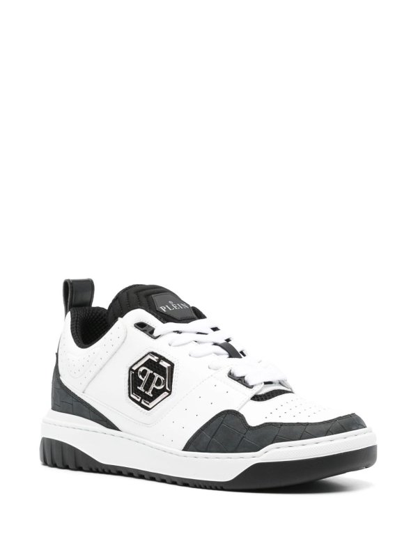 PHILIPP PLEIN: Chaussures de sport online - Baskets - Blanc