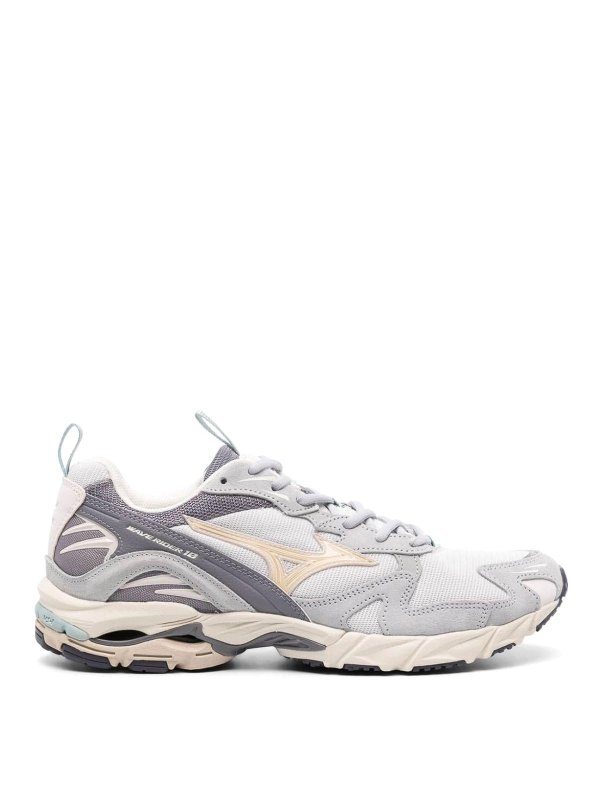 MIZUNO: Chaussures de sport - Baskets - Argent