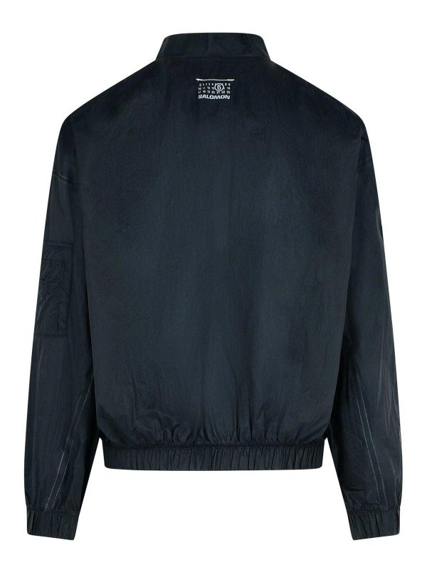 The Best Shops MM6 MAISON MARGIELA X SALOMON: giacche casual - Giacca in nylon nera